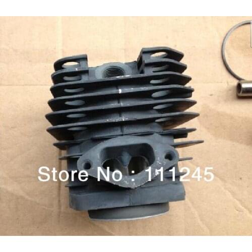 CYLINDER KIT 42.5MM FOR CHAINSAW 5800 6500 6900 ENGINES FREE SHIPPING CHEAP 58CC CHAIN SAW ZYLINDER KOLBEN KIT