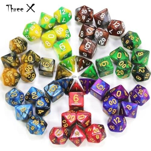 Top Sale Polyhedron Role Playing Game for DND Cube Rpg Dice