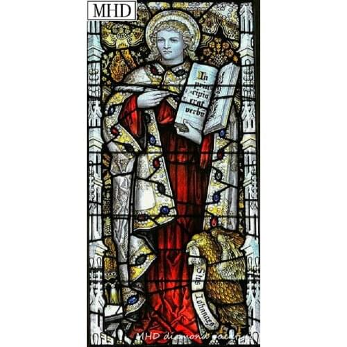 MHD Full round drill 5d diy diamond painting religious new arrival mosaic Diamond cross stitch 3D embroidery 40x80cm