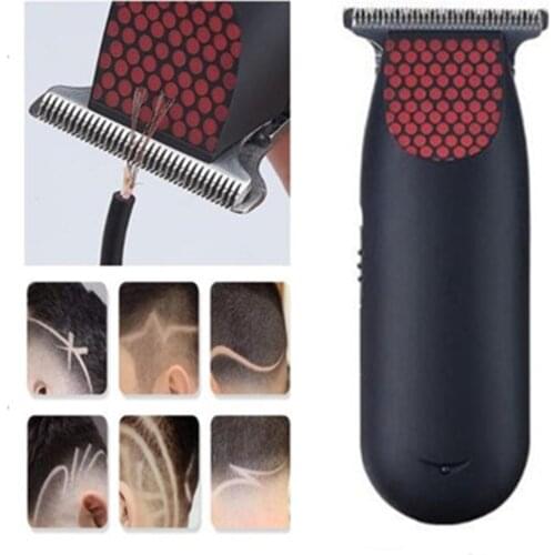 Mens Professional Rechargeable Hair Trimmer Hair Cutting Machine Cordless Haircut Beard Clipper Cutter Shaving Machine Machine