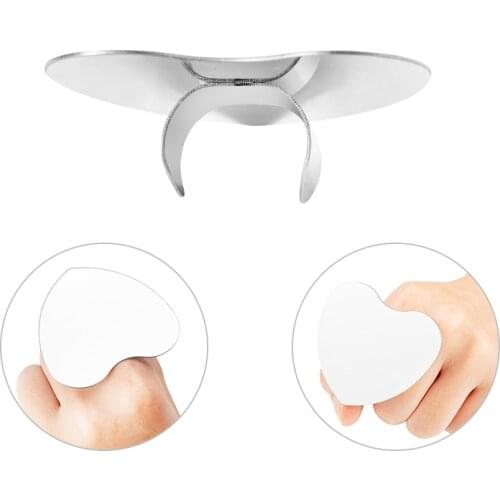 Palette Makeup Mixing Cream Foundation Eyeshadow Cosmetic Salon Manicure Nail Art Polish Color Blending Tool Finger Ring