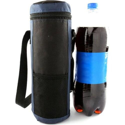 Portable Outdoor Travel Picnic Water Bottle Cooler Sleeve Insulated Cover Bag