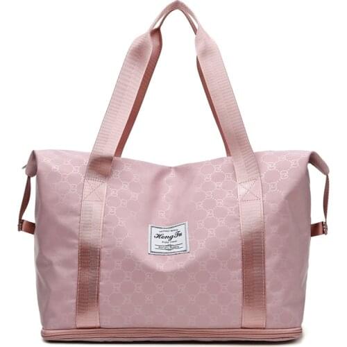 Casual Dry Wet Depart Duffle Bag Teenagers Waterproof Gym Sports Bag Large Cacapity Expandable Yoga Travel Swimming Handle Bag