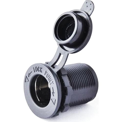 12V 120W Motorcycle Car Boat Tractor Auto Accessory Waterproof Cigarette Lighter Socket Power Adapter Plug Outlet Car-styling