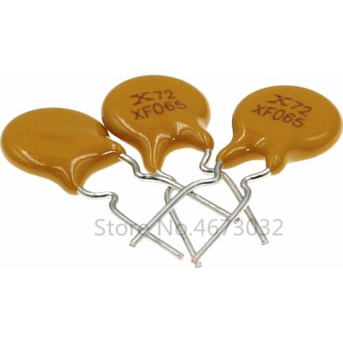 20PCS PPTC resettable fuse RXEF065 XF065 Pitch 5mm 72V 0.65A 650MA