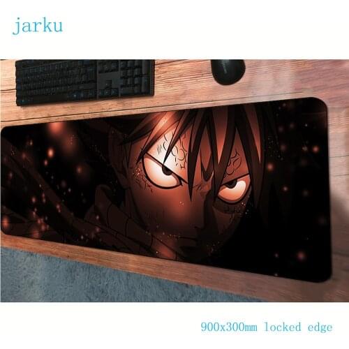 Fairy tail pad mouse Personality computer gamer mouse pad 900x300x3mm padmouse Boy Gift mousepad ergonomic gadget desk mats