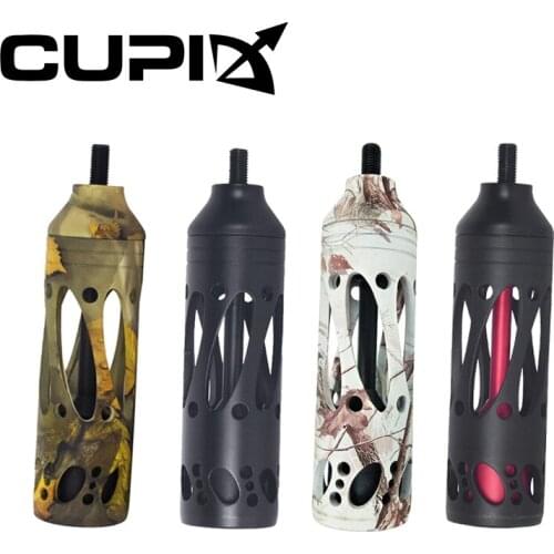 Wholesale 5" Archery Bow Stabilizer Vibration Dampening Stabilizer Shock Absorber For Compound Bow Outdoor Shooting Accessories