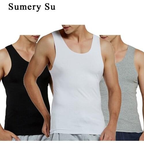 Sumery Su Men's Fitness Tank Tops