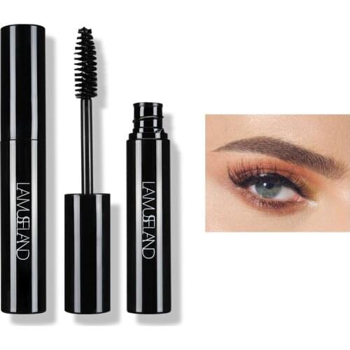LAMUSELAND Volume & Curl Mascara Black Lengthening Eyelash Long Curling Eyelash #LA4006