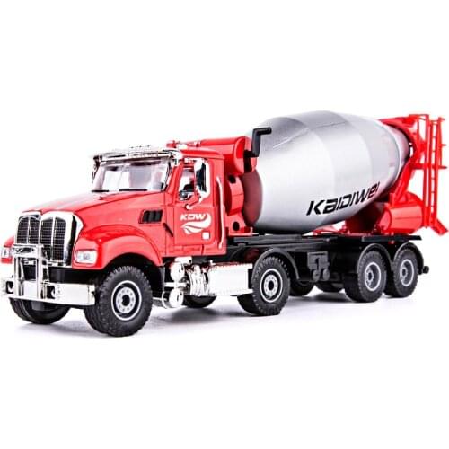 High quality 1:50 mixer alloy model,die-cast metal engineering car toy,simulation childrens collection gift