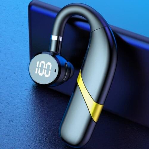 X9S Earhook Bluetooth 5.0 IPX7 Waterproof Mini Wireless Earpieces for Phone Mens and womens sports in-ear style Long standby b