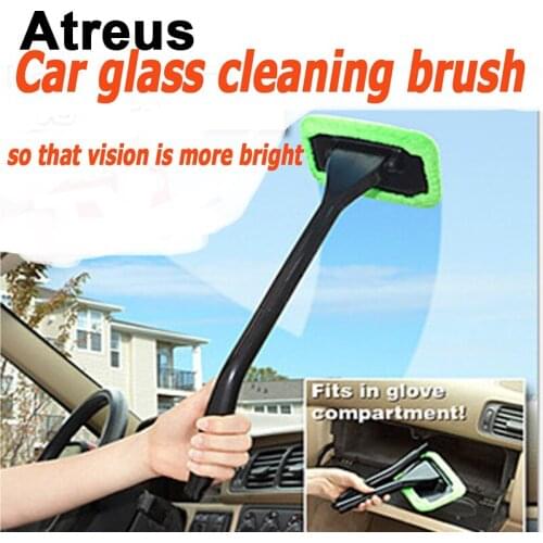 Atreus 1set Car Window Windshield Brush Dust Removal Clean For Mitsubishi ASX Suzuki Subaru Acura Jeep Renegade Fiat 500 Hyundai