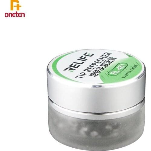 Relife Electrical Soldering Iron Tip Refresher Solder Cream Clean Paste for Oxide Welding Head Resurrection