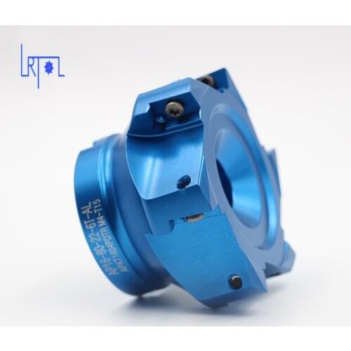 BAP400R-80-22-6T for Aluminium Visage Fraise Outils Pour CARBIDE Inserts Convient Pour NC/CNC Machine face milling cutter