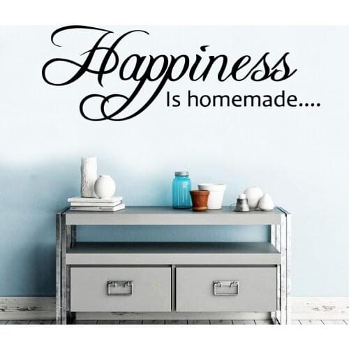 Creative Happiness Wall Sticker Wall Decal Sticker Room Decor For Kids Rooms Decoration Wall Decoration Murals Muursticker