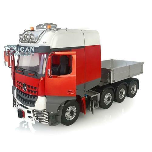 1/14 LESU Metal RC Chassis Bucket Model Hook Hercul Arco Tractor Truck Cabin THZH0857-SMT2