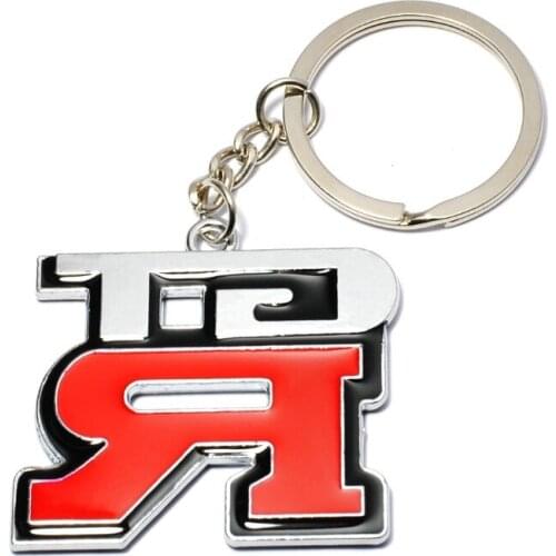 Fashion Metal 3D GTR Car Logo Key Ring Chain Keyring Keychain for Nissan GTR Skyline Kawasaki R32 R34 R351400 Auto Pendant