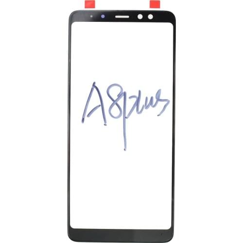 Front Glass Lens for Samsung Galaxy S10E A8 A9 A7 J4 J6 Plus 2018 M20 A50 LCD Touch Panel Outer Screen Glass Repair (No LCD)