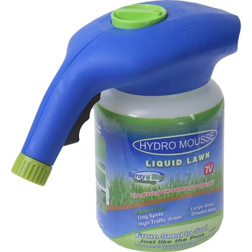 Hydro Mousse Seed Spray Kettle New Liquid Spray Device Seed Garden Lawn Hydro Mousse Household Seeding System Lawn Care Grass