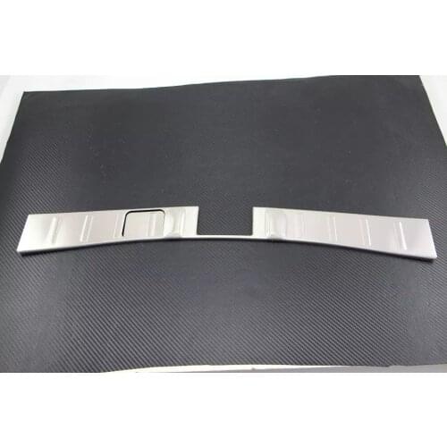 1 Set Luxurious Stainless Steel Car Rearguards Trunk Inner Rear Tail Box Bumper Pedal Plate Panel For Mitsubishi Outlander 2016