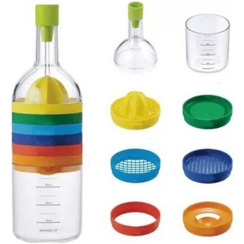 1PC Multi Functional 8 in 1 Kitchen Tool Set Multipurpose Kitchen Gadget Kitchen Tool Bottle OK 0503