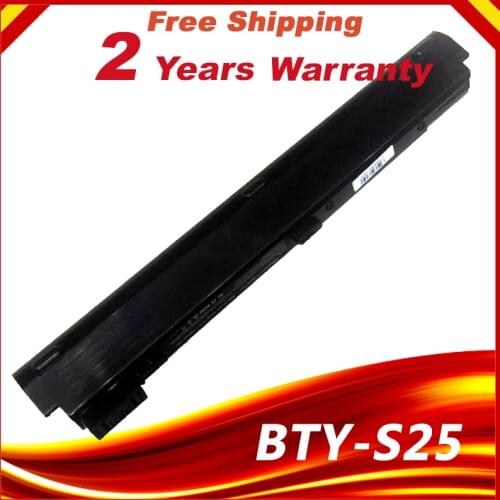 Laptop Battery BTY-S25 BTY-S27 BTY-S28 MS1006 MS1012 MS1013 MS1057 MS1058 For MSI MEDION Akoya S2210 S2211 SAM2000 SIM2000