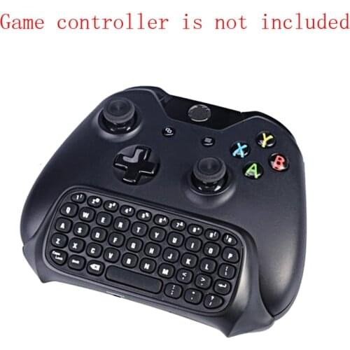 2.4G Mini Wireless Chat pad Message Keyboard for Xbox One Controller Keyboard Gaming Message Gamepad Keyboard