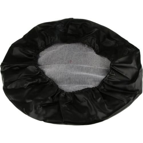 15 Inch Black Wheel Cover Rear Spare Tyre Cover For Jeep Wrangler Van Car