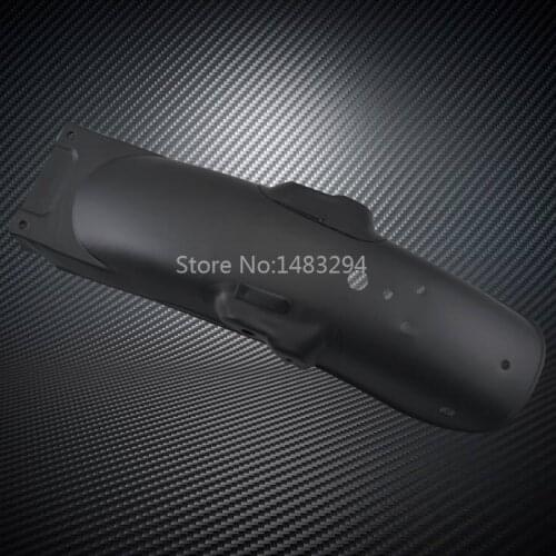 Black Steel Mudguard Custom Wrapped Rear Fender Fit For Honda CG125 Retro modification Motorcycle​s