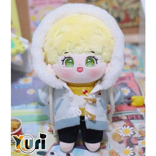 Yuri Original Limit Hat Pants Outfit For Plush 20cm Doll Body Costume Clothes Clothing Fan Gift New C