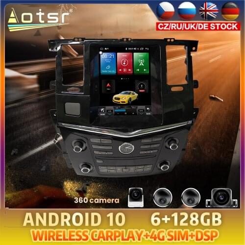 Android 10 For Nissan Patrol 2003 2004 2010 Carplay Car DVD GPS Coche Navigation Auto Radio Stereo Multimedia Player HeadUnit