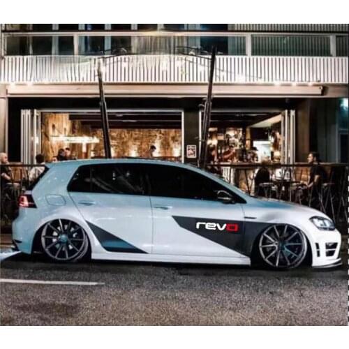 Racing Auto Sticker Car Body Revo JDM Car Sticker For Golf6 Passat B5 B6 B7 Golf Mk4 Mk6 Mk7 Cc R20 R32 R36 Tdi Polo Accessories