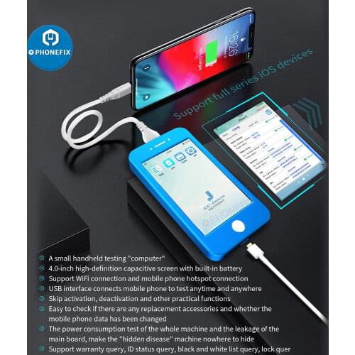 JCID iDetector Intelligent Phone Detector Mobile Phone Fault Fast Testing Support Full Series IOS Devices for iPhone iPad Detect