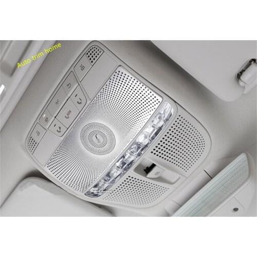 Lapetus Front Up Roof Reading Lamp Lights Cover Trim Fit For Mercedes Benz E-Class E CLASS W213 2016 - 2021 Interior Refit Kit