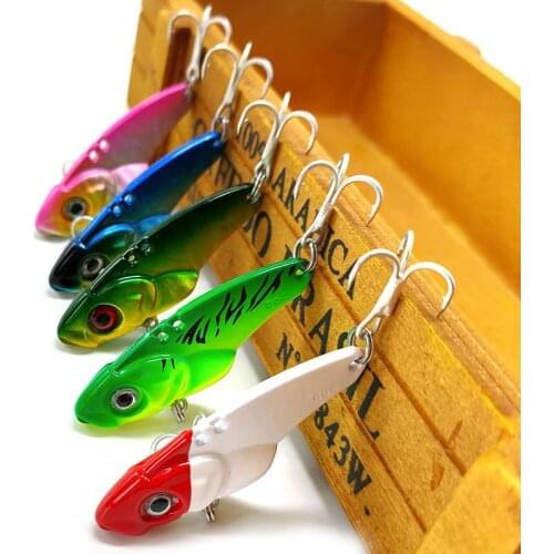 5/10/15/20g 3D Eyes Metal Vib Blade Lure Sinking Vibration Baits Artificial Vibe for Bass Pike Perch Fishing Pink Blue Green Red