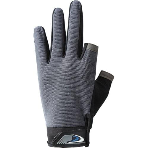 Anti-slip Gloves Three Fingers Outdoor Half Finger Angling Gloves Women Men Universal Fishing Protection