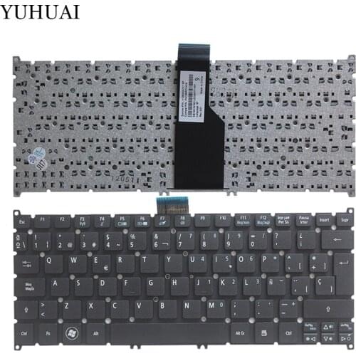 NEW spanish Laptop Keyboard For Acer Aspire V5-123 V5-131 V5-121 V5-171 S3-331 S5-951 Aspire One 725 756 AO725 AO756 SP Black