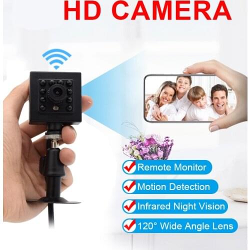 OEM 2MP HD SD Card built-in Audio Video 940nm IR Night Vision Wifi Wireless Hidden IP Bird Nest Camera With Flexible StentsHot s