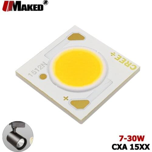 Original Cree XLamp CXA 1507 1512 1520 Max900mA Ra80 Led Emitter-COB Lamp Chip 3000K-4000K-6000K 36V Ceramics Base Light Sources