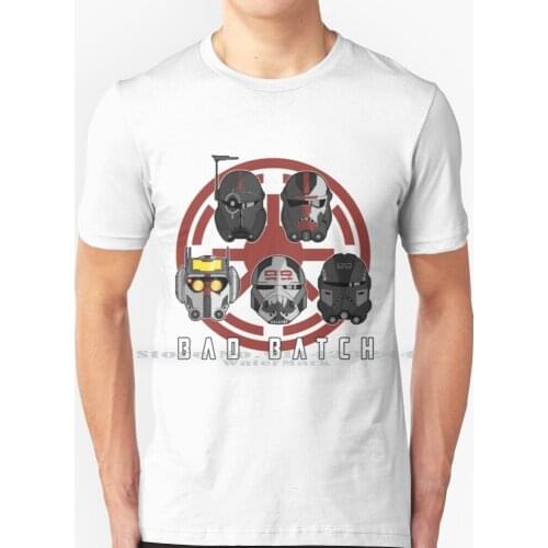Bad Batch T Shirt 100% Pure Cotton Clone Wars Clone Force 99 The Bad Batch The Bad Batch The Bad Batch The Bad Batch The Bad