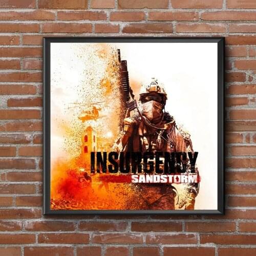 Insurgency Sandstorm Video Game Poster Wall Painting Home Decoration ( No Frame )