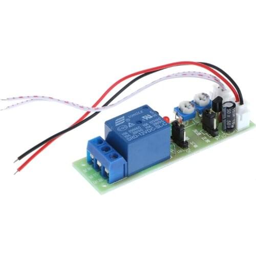 12V DC Infinite Cycle Delay Timing Timer Relay ON OFF Switch Loop Module Trigger Dropship