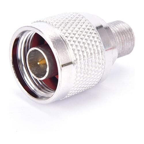 RF Connector N Male Plug Male Pin To F Female Jack Adapter Signal Metric Adapter