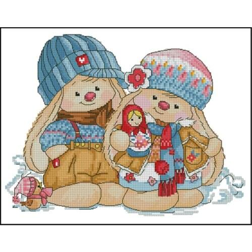 ZZ2192ZB For Needlework Kit NOT PRINTED Cross stich Painting Set Cross Stitch Kits Cross-stitch Embroidery Set Stitch Kits Cross