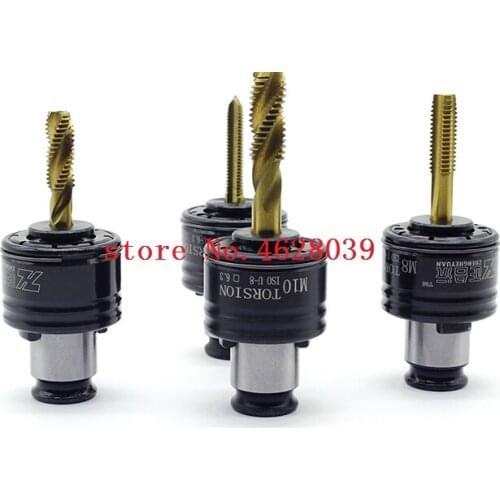 ISO standard GT12 M2-M18 tapping collet Pneumatic Electric Tapping Machine Chucks M2-M18 Tap chuck Collets overload protection