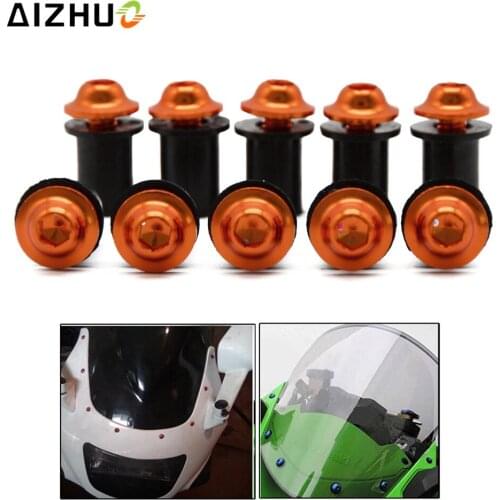 Motorcycle Accessories Windshields Universal Fairings Bolt Screws for 990 SMR SMT RC 200 390 RC8 2010 2011 2012 2013