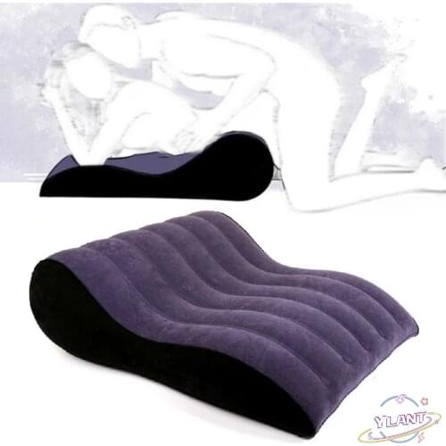 FREE SHIPPING Popular Inflatable Luxury Pillow Chair Sex Bed Helpful Sofa Pad Ramp Furniture Pillow Sexy Tool New Style