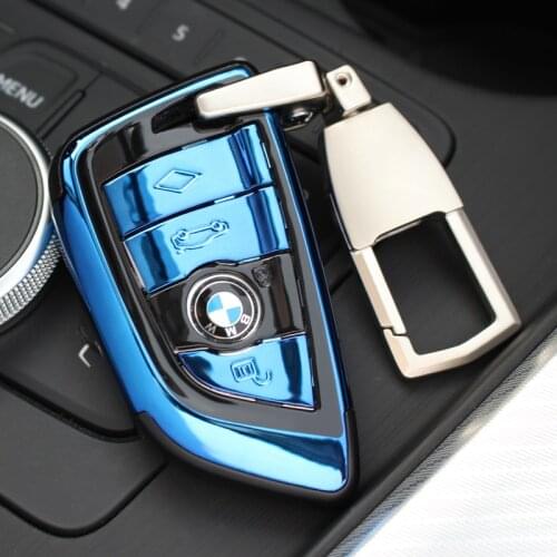 ABS Car Key Case Cover For BMW X1 X3 X5 X6 Series 1 2 5 7 F15 F16 E53 E70 E39 F10 F30 G30 Car key Fob Shell Protecor