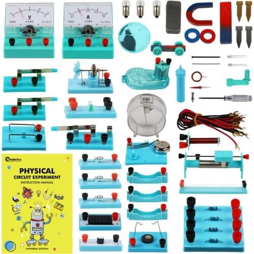 Keywish STEM Physical Science Basic Circuit Electrical Experiment Diy Electronic Kit with Instruction Manual for Students