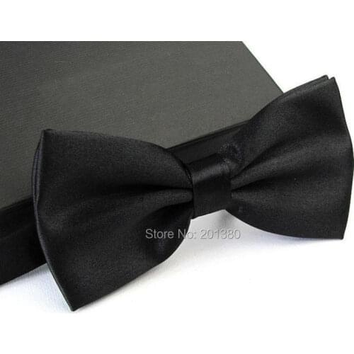 2019 Bow Ties for men Butterfly gift wedding bowtie Black Neck Tie